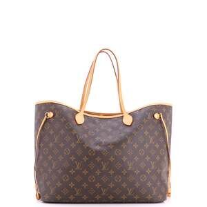 Louis Vuitton Neverfull Tote Canvas Gm #255127L20B